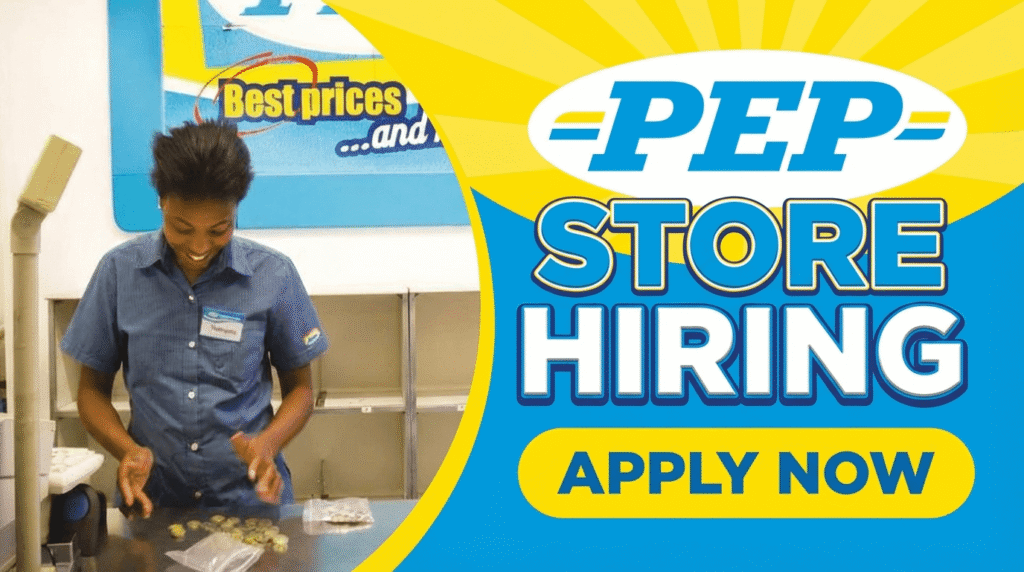 PEP STORE is hiring